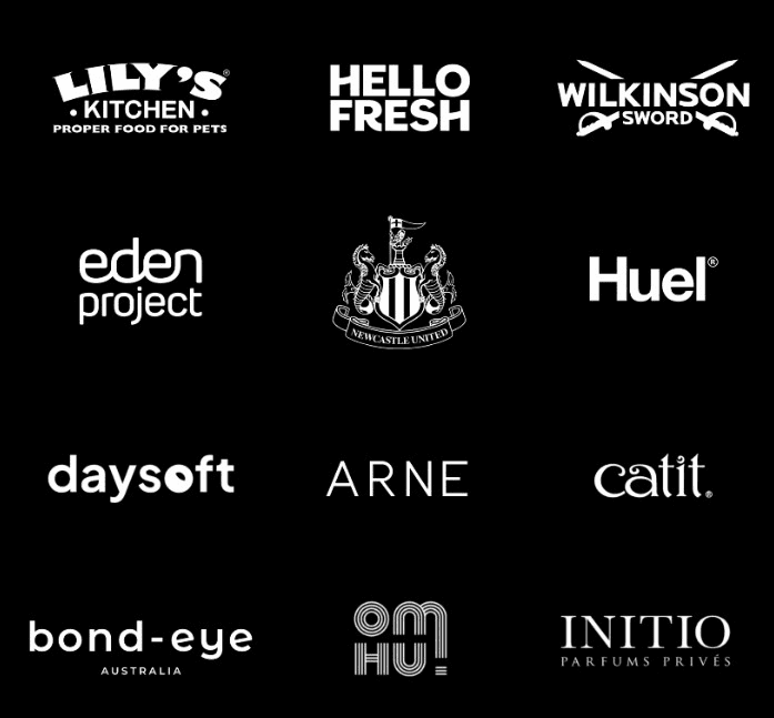 Brands we have worked with
